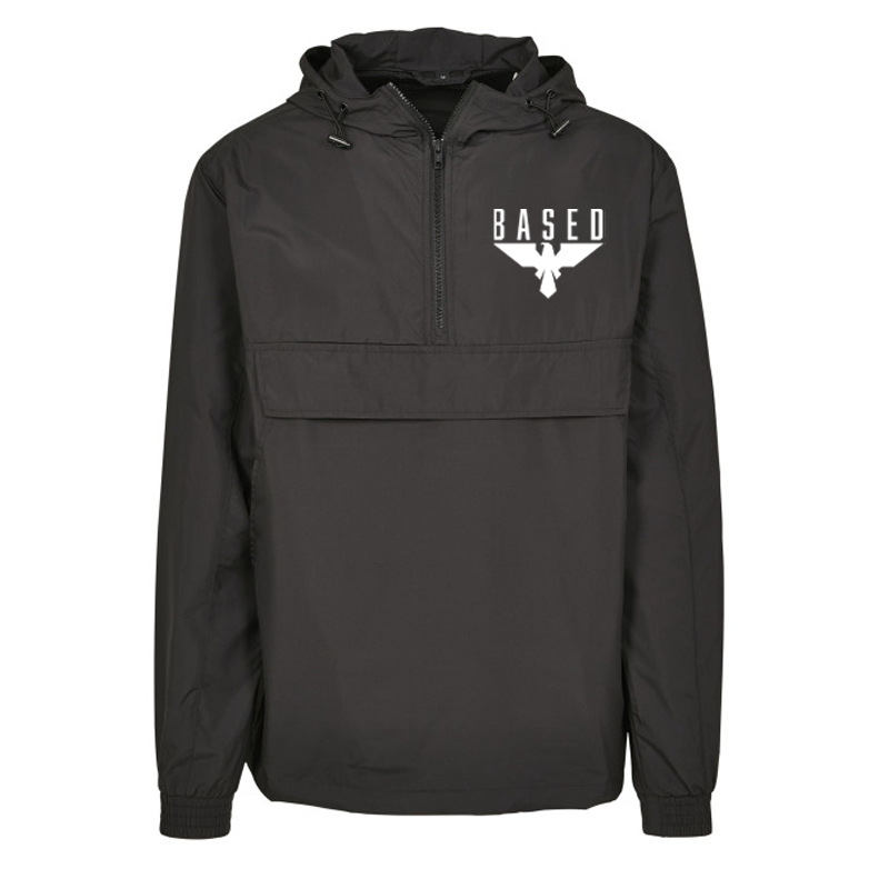 BASED – Windbreaker mit Kapuze & Logo-Stick