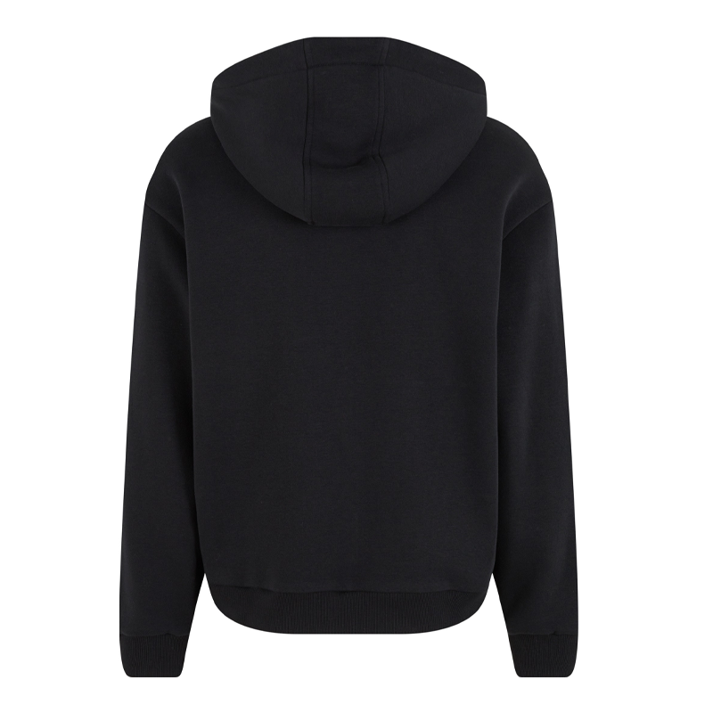 BASED – Fluffy Zip Hoody mit Logo-Stick