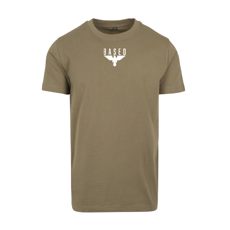 BASED – T-Shirt mit hochwertigem Logo-Stick