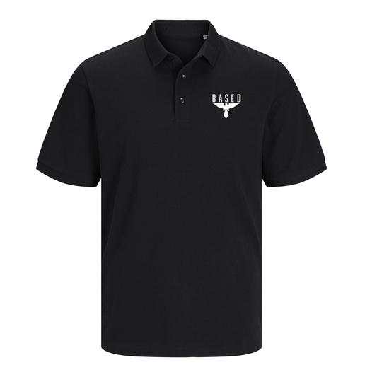 BASED – Poloshirt mit Logo-Stick