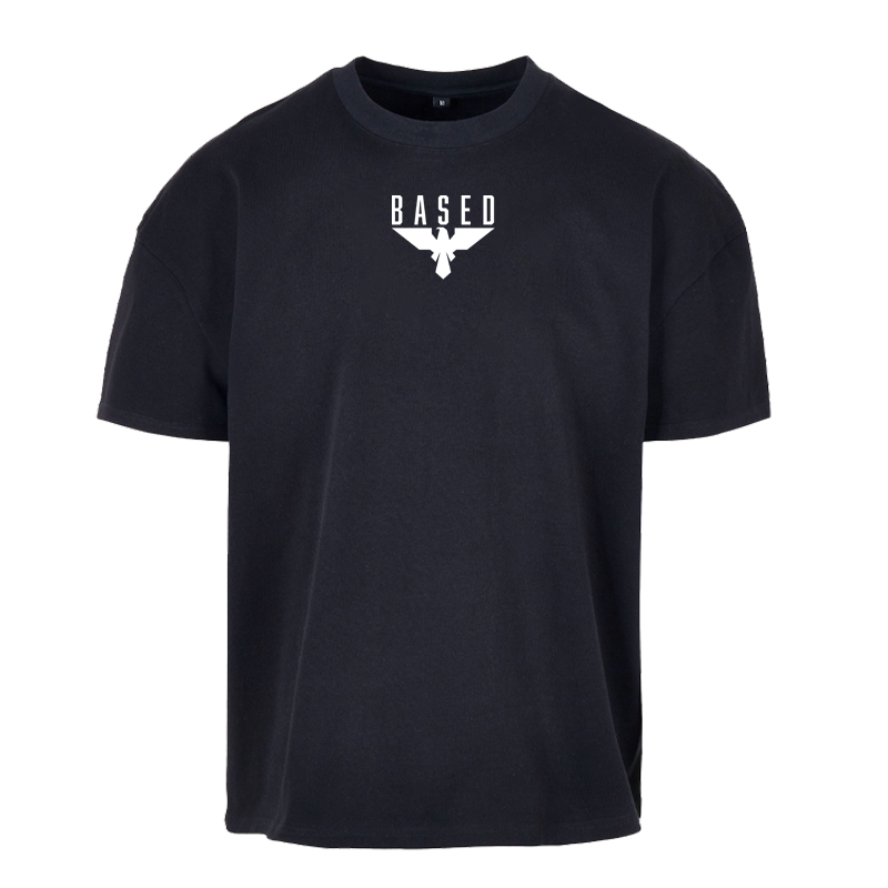 BASED – Ultra Heavy Cotton Box Tee Oversize mit Logo-Stick