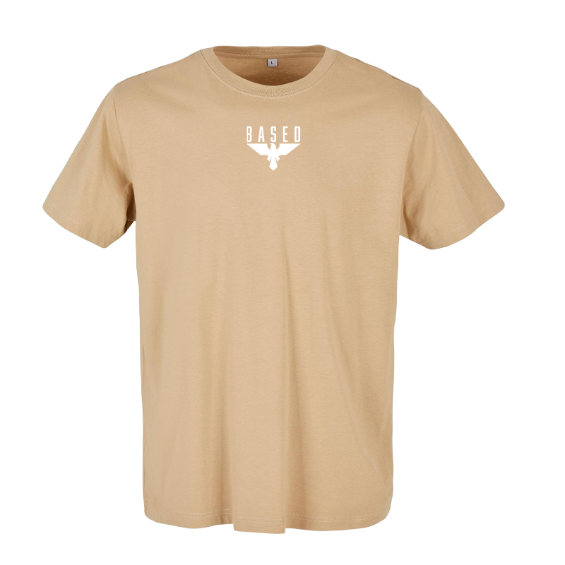 BASED – T-Shirt mit hochwertigem Logo-Stick