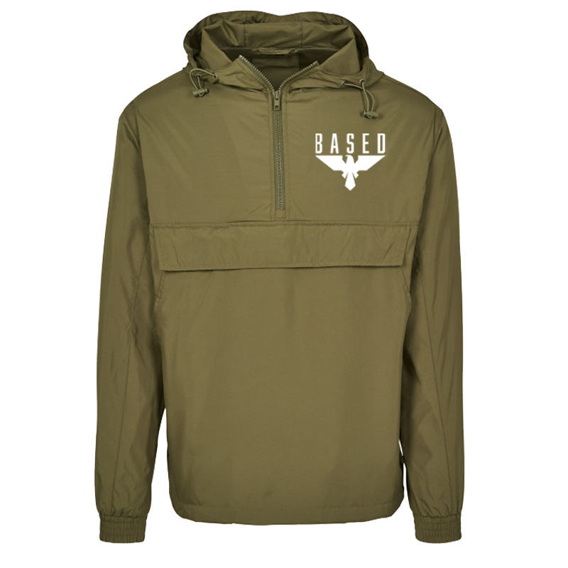 BASED – Windbreaker mit Kapuze & Logo-Stick