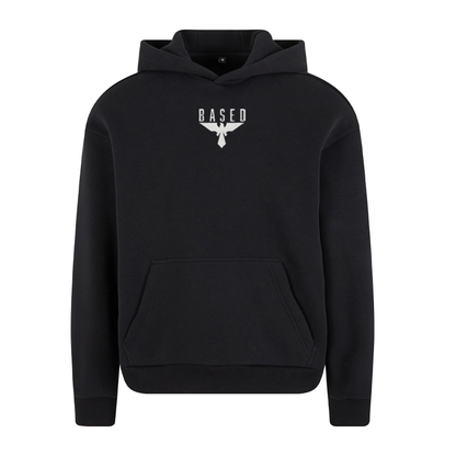 BASED – Fluffy Oversize Hoody mit Logo-Stick