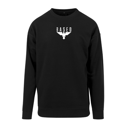 BASED – Sweatshirt Crewneck mit Logo Stick