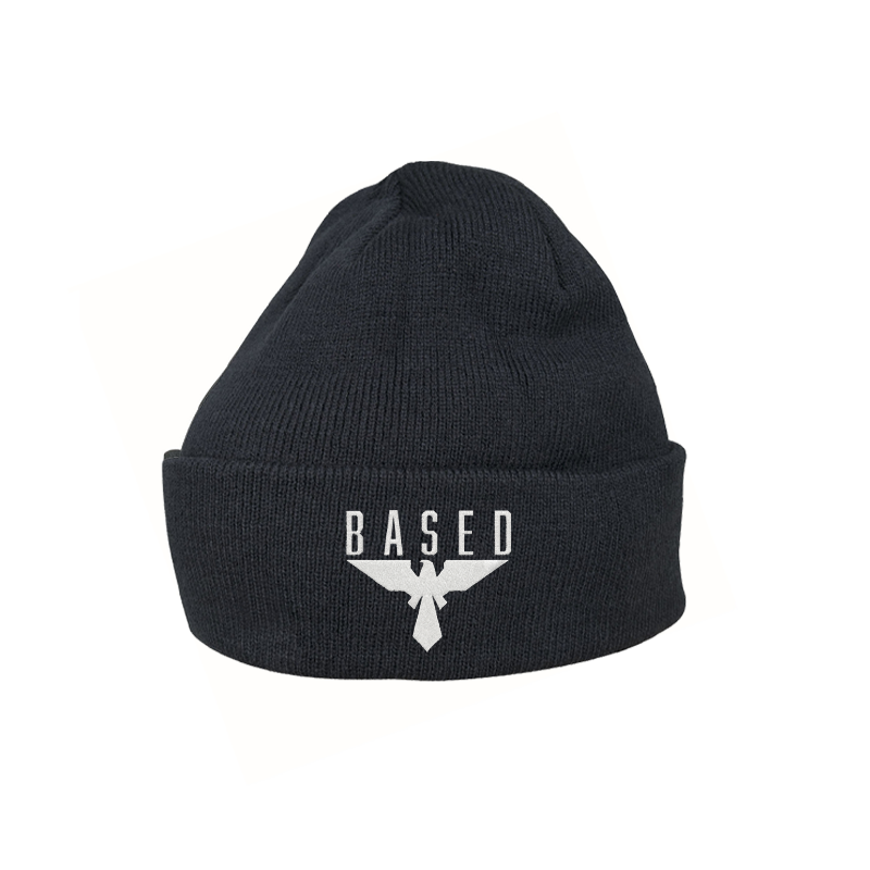 BASED – Beanie mit Logo-Stick
