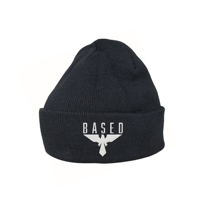 BASED – Beanie mit Logo-Stick