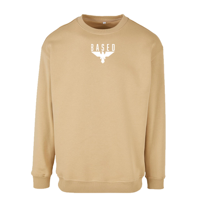 BASED – Sweatshirt Crewneck mit Logo Stick