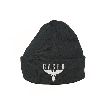 BASED – Beanie mit Logo-Stick