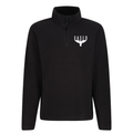 BASED – Zip Neck Fleece mit Logo-Stick