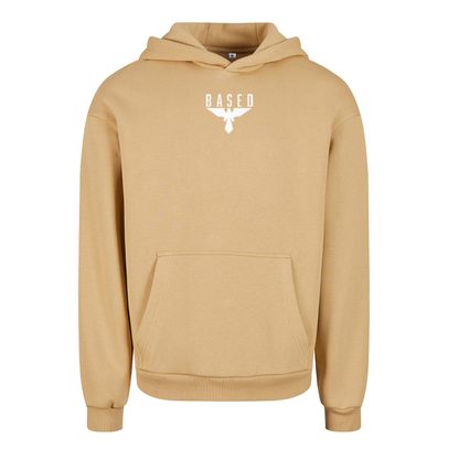 BASED – Fluffy Oversize Hoody mit Logo-Stick