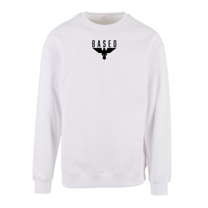 BASED – Sweatshirt Crewneck mit Logo Stick
